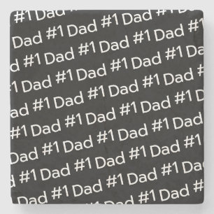 Vaderdag Marble Stone Onderzetter