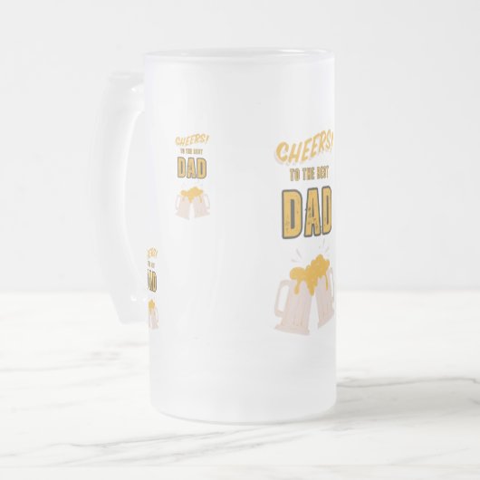 Vaderdag Matglas Bierpul (Voorkant links)