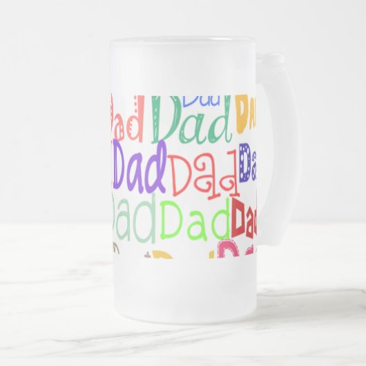 vaderdag matglas bierpul (Voorkant rechts)