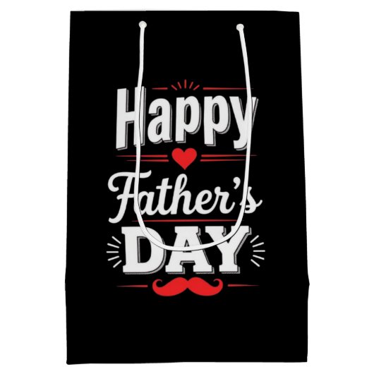 Vaderdag Medium Cadeauzakje (Achterkant)