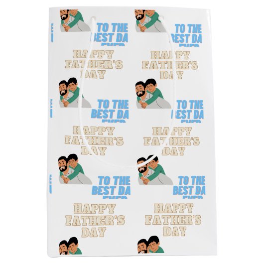 Vaderdag Medium Cadeauzakje (Voorkant)