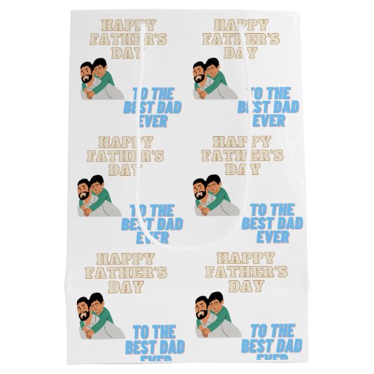 Vaderdag Medium Cadeauzakje (Achterkant)