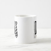 Vaderdag Meest Geweldige papa ooit Stropdas Typogr Koffiemok (Center)