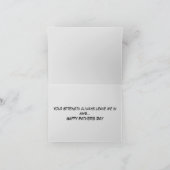 Vaderdag met breidende walvis kaart (Binnen)