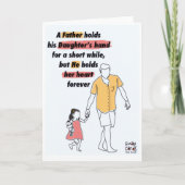 Vaderdag - Met dochter Kaart (Voorkant)