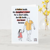 Vaderdag - Met Dochter Kaart (Gele Bloem)