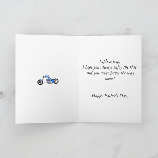 Vaderdag met foto en motor kaart (Binnen)