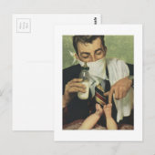  vaderdag met pap wisselende luiers briefkaart (Voorkant / Achterkant)