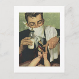  vaderdag met pap wisselende luiers briefkaart