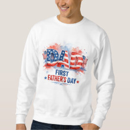 Vaderdag met patriottische flair trui