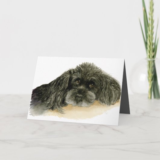 Vaderdag met porseleinkaart kaart (Voorkant)