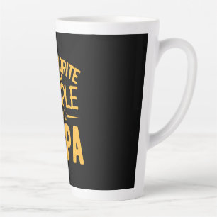 Vaderdag Mijn favoriete mensen noemen me Papa Latte Mok