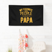 Vaderdag Mijn favoriete mensen noemen me Papa Spandoek (Insitu)
