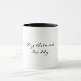Vaderdag, Mijn Geliefde Papa, Modern , Eenvoudig E Mok