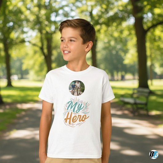 Vaderdag | Mijn held | Foto met papa T-shirt