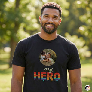 Vaderdag   Mijn held   Foto met papa T-shirt