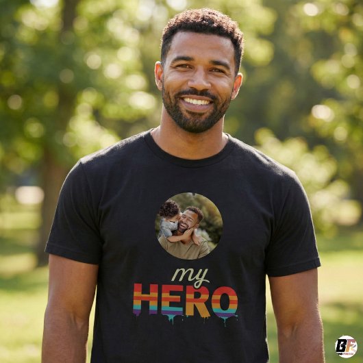 Vaderdag | Mijn held | Foto met papa T-shirt