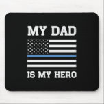 Vaderdag Mijn vader is mijn Hero Muismat<br><div class="desc">Vaderdag Mijn vader is mijn Hero</div>
