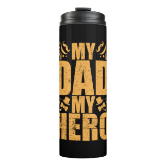 Vaderdag Mijn Vader Mijn Held Thermosbeker