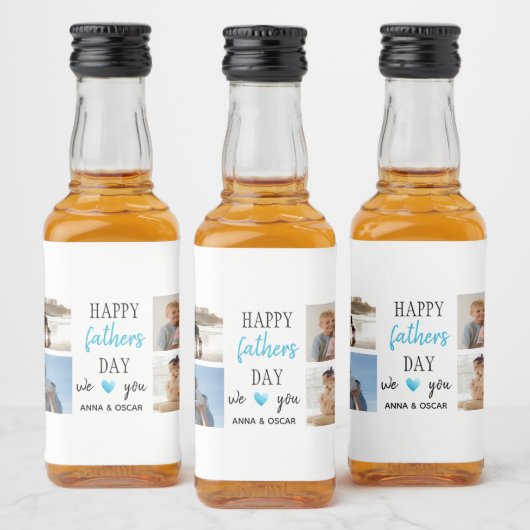 Vaderdag Mini Liquor Fles Etiketten Gift (Flessen)