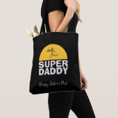 Vaderdag modern design "SUPER DAD" Trendy Tote Bag (Dichtbij)