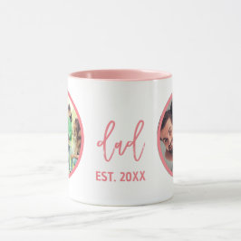 vaderdag | Modern Trendy Dad Foto Mok