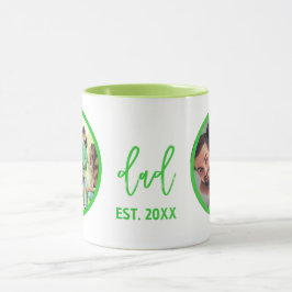 vaderdag | Modern Trendy Dad Foto Mok