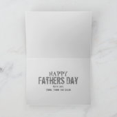 Vaderdag Moderne eenvoudige tools Feestdagen Kaart (Binnen)