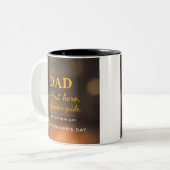 Vaderdag Mok – Pap, jij bent mijn eerste heldin (Voorkant links)