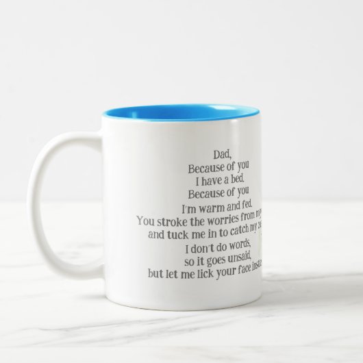 Vaderdag Mok van de hond (Links)