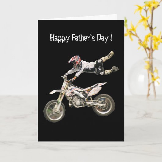 vaderdag moto kaart (Gele Bloem)