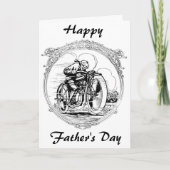  Vaderdag motorfiets Kaart (Voorkant)