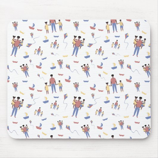 Vaderdag Mousepad Muismat (Voorkant)