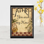 Vaderdag My Hero Kaart (Gele Bloem)