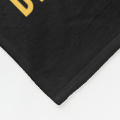 Vaderdag naar de beste teckel papa - teckel fleece deken (Hoek)