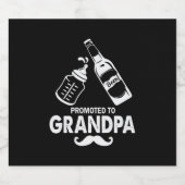 Vaderdag naar opa bier etiket (Enkel label)