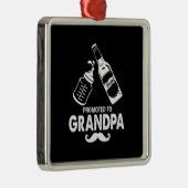 Vaderdag naar opa metalen ornament (Rechts)