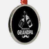 Vaderdag naar opa metalen ornament (Rechts)