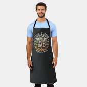  Vaderdag-Namen & Bericht Schort (Gedragen)