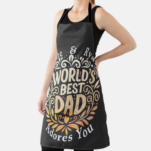  Vaderdag-Namen & Bericht Schort (Insitu)