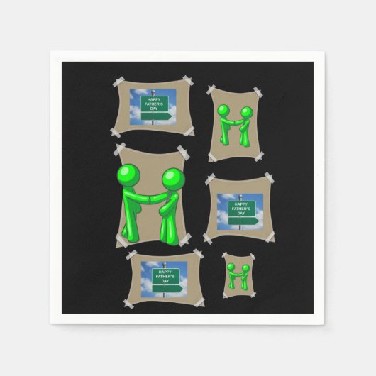 Vaderdag Napkins Servet (Voorkant)