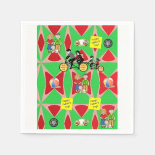 Vaderdag Napkins Servet