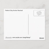 Vaderdag Nautisch anker Briefkaart (Achterkant)