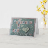 Vaderdag - Nephew - Scrapbook-kaart Kaart (Gele Bloem)