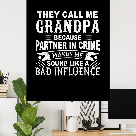 Vaderdag noemen ze me opa poster (Thuiskantoor)