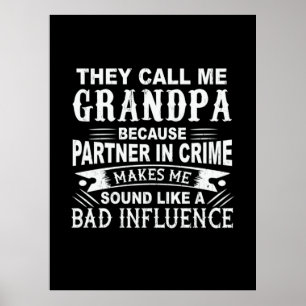 Vaderdag noemen ze me opa poster