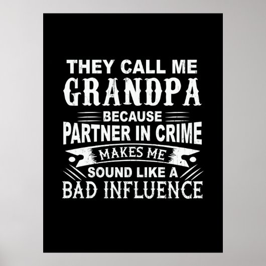 Vaderdag noemen ze me opa poster (Voorkant)