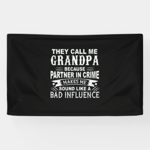 Vaderdag noemen ze me opa spandoek