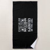 Vaderdag noemen ze me opa strandlaken (Voorkant)