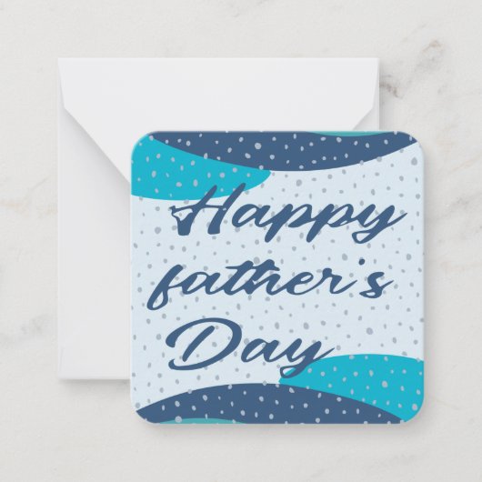 Vaderdag Notitiekaart Notitiekaartje (Voorkant)